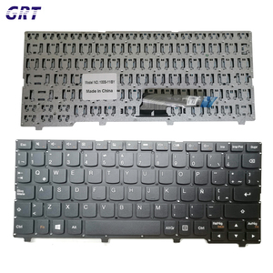 Wholesale Laptop <b>Keyboard</b> for Lenovo Ideapad 100S-11IBY <b>Keyboard</b> No Frame SP Black Teclado Factory Price OEM Good Quality - Product Image 1