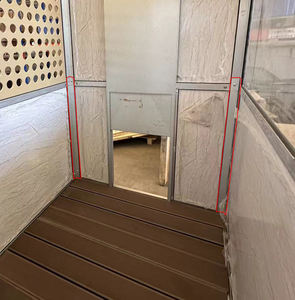 Perrera sellada de acero inoxidable con aislamiento que no infecta la jaula de lavado sanitario Perrera Gran espacio Cómoda <span class=keywords><strong>caseta</strong></span> para perros - Product Image 4