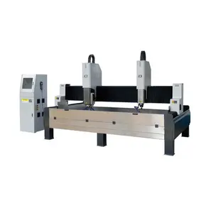 3D Marble Granite Cutting Engraving Machine / Stone Carving Machine CNC Milling Machine