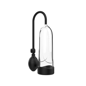 Bomba de alargamiento de pene de silicona negra superventas TOPARC/consolador caliente para hombres juguete sexual bomba masajeadora de pene ampliadora - Product Image 3