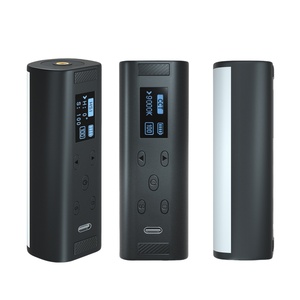 Lampe <span class=keywords><strong>de</strong></span> poche LED 2000 mAh avec écran d'affichage, température <span class=keywords><strong>de</strong></span> couleur réglable (2500-9000K), étanche, antichoc, pliable pour la vidéo - Product Image 1