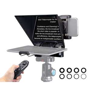 FEELWORLD <span class=keywords><strong>TP2A</strong></span> téléprompteur Portable prise en charge jusqu'à 8 "Smartphone/tablette invitant Smartphone DSLR prise de vue - Product Image 2