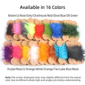 Material de Chenilla <span class=keywords><strong>para</strong></span> Atado de Moscas Ice Straggle, <span class=keywords><strong>para</strong></span> Moscas <span class=keywords><strong>Ninfa</strong></span>, Insectos, Scud, Woolly Bugger, Streamer, Pesca de Salmón, Lubina, Lucio - Product Image 3