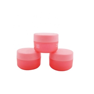 L 10g 15g Wholesale Eco Friendly Plastic Frosted <b>Jar</b> <b>Empty</b> White Matte <b>Jar</b> Cosmetic for Face Cream Body Lotion - Product Image 1
