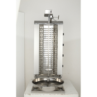 JABS 2025 nouveau modèle Commercial 4 brûleurs Doner Kebab Grill Moyen-Orient électrique poulet viande Barbecue rotatif Shawarma Machine
