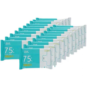 Lingettes alcoolisées Haishen Hainuo Beishiwei, lingettes portables de petite taille, lingettes alcoolisées à 75 % pour la maison (en sachets) - Product Image 2