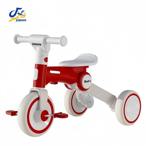 Tricycle pliable pour enfants avec poignée de poussée, siège inclinable, poussette-vélo pour tout-petits, garçons et filles - Product Image 4