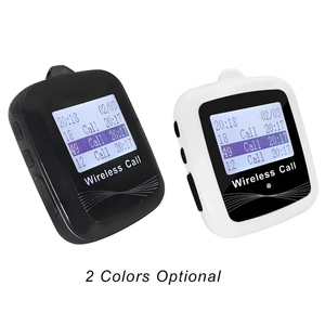 Beeper d'appel sans fil Récepteur de montre étanche pour église Infirmière Café Restaurant Hôpital & Serveurs TABLE RÉSERVÉE Table basse - Product Image 3