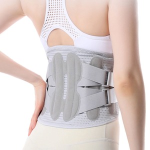 <span class=keywords><strong>Ceinture</strong></span> <span class=keywords><strong>de</strong></span> soutien lombaire réglable et respirante pour femmes et hommes, avec double sangle élastique - Product Image 1
