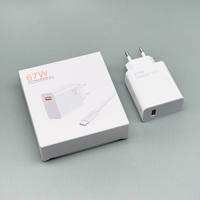 Promo Panas Charger Super Cepat 67W Colokan US EU Set Charger HP Pengisian Cepat Charger USB Dengan Kabel USB C 6A