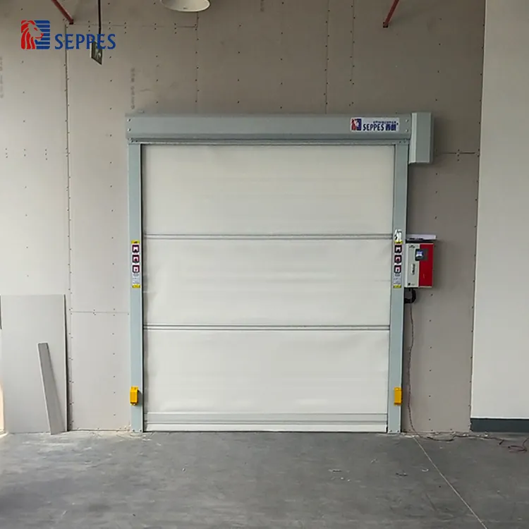 Промышленные красочные промышленные ПВХ высокоскоростные двери складские двери от производителя листовые затворные двери