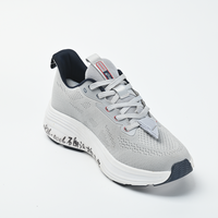 Chaussures de course basses en maille respirante - Baskets décontractées légères à lacets