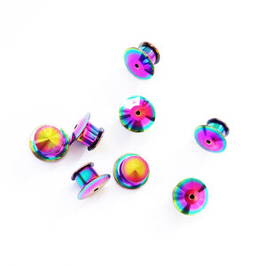 Trava de pino de lapela, cor de arco-íris, alça de travamento, haste traseira, doca de luxo, venda imperdível - Product Image 3