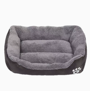Cama de Felpa para Perros, Sofá Cama Rectangular para Mascotas, Nido para Cachorros, Transpirable y Lavable, Cojín para Perros - Product Image 1