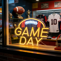 Enseigne néon personnalisée Neonawall OEM ODM GAME DAY LED pour la maison, le bar, le café, les fêtes, les événements, toutes occasions, décoration commerciale
