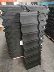 Plaque de <span class=keywords><strong>toiture</strong></span> enduite de pierre de première qualité à bas prix dx51d tuile enduite de pierre ondulée - Product Image 3