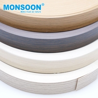 Furniture Accessories High Quality Pvc Edge Band Tape Extrusion Line Pvc U Shape Edge Banding Wood Color Pvc Edge Banding Strip