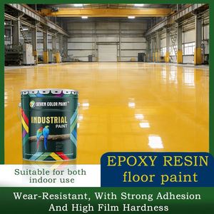 Pintura Epóxica Industrial de Siete Colores, Agente de Curado de Resina Epóxica, Pintura para Pisos Resistente al Desgaste, Revestimiento Epóxico Líquido de Alta Dureza para Pisos - Product Image 4