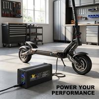 Chargeur Li-ion 72V 5A 87.6V 88.2V LiFePO4 LFP pour moto électrique