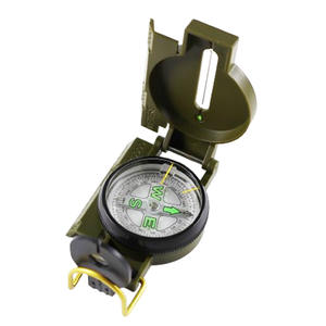 Boussole multifonctionnelle Dc45 2c avec cadran lumineux pour l'alpinisme, le camping en plein air, type portable, échelle anglaise - Product Image 2