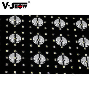 VSHOW Q7 7*7 Luz de Matriz Doble DMX para DJ, Discoteca, Fiesta, Luz a Todo Color, 49 Luces Doradas con 441 Píxeles RGB 3 en 1 - Product Image 5