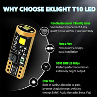 Ultra helle LED Canbus T10 LED-Glühbirne 3 SMD W5W T10 12V 24V Canbus Kein Fehler Auto Interior LED-Lampe Andere Zubehör