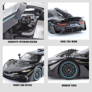 Coche <span class=keywords><strong>de</strong></span> Metal Fundido a Presión <span class=keywords><strong>de</strong></span> Alta Simulación a <span class=keywords><strong>Escala</strong></span> <span class=keywords><strong>1</strong></span>:<span class=keywords><strong>18</strong></span>, Superauto ONE con Sonido, Luces y Amortiguadores JLF JLF-1901-470, Regalo para Niños - Product Image 6
