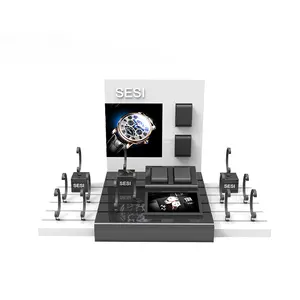 Sesi Professional Design Luxury Retail Watch Display Custom Acrylic Watch Display Stand