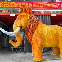 Modèles d'animaux animatroniques électriques réalistes pour parcs d'attractions