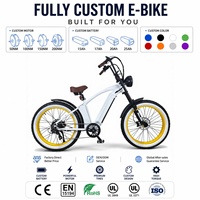 Vélo électrique hybride à pneus larges, batterie cachée 60V 20Ah, logo personnalisable, fabrication chinoise OEM ODM