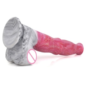 Free Sample YOCY-280 Pegasus Strong Suction Cup Silicone Masturbation Sex Toy Soft Plastic <b>Dildo</b> for Female - Product Image 3