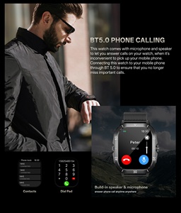 Hotselling C50 Pro Ngoài Trời Thông Minh Đồng Hồ IP67 Không Thấm Nước Trái Tim Thực Tỷ Lệ Khoảng Cách Tracker Thời Trang Relojes Smartwatch Cho Nam Giới Phụ Nữ - Product Image 4