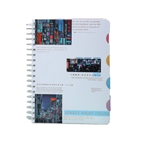 Carnet B5 avec logo personnalisé Cahier de revue à impression personnalisée Planificateur à spirale personnalisé Cahier de journal