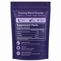 NatureMade Polvo para Dormir Liposomal Vegano para Adultos 3mg/5mg/10mg Melatonina L-Teanina GABA Vitamina B6 Magnesio Sin Gluten para Recién Nacidos