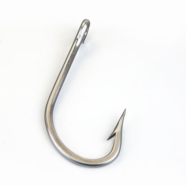 High Quality Stainless Steel Shark Fishing Hook Tuna Hook  5/0 to 20/0 Fishing Tackle Fro Freshwater Saltwater Fishing Tool