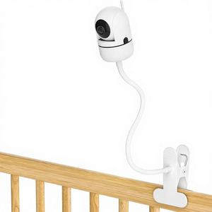 Support universel portable réglable à 360° pour moniteur bébé, fixation pour berceau avec support flexible de 19,4 pouces pour VTech Nanit Pro, Eufy <span class=keywords><strong>Owlet</strong></span> et VAVA - Product Image 1