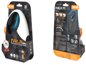 Correas y arneses para perros con logotipo personalizado de suministro de fábrica, manos libres, control fácil, material ABS antideslizante, correa retráctil fuerte para perros - Product Image 6