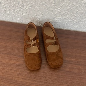 Nuevos zapatos planos de moda para mujer Mary <span class=keywords><strong>Jane</strong></span>, zapatos con hebilla para mujer, zapatos de cuero de tacón bajo para mujer - Product Image 6
