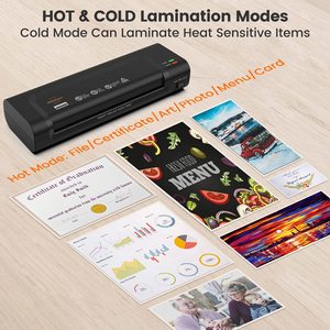 Nhỏ gọn A4 Laminator Máy cán nóng A4 giấy 2-con lăn cán nóng máy tự động Home ảnh cán máy - Product Image 3