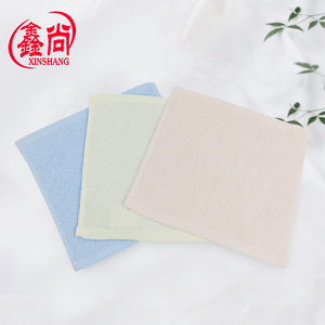 Xinshang Toalla cuadrada de algodón puro para bebé, 25x25 cm, absorbente, hipoalergénica, para limpieza facial infantil - Product Image 2