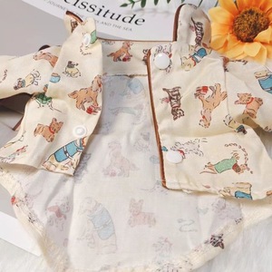 Chemise de printemps pour chien, vêtements de loisirs respirants imprimés pour Maltese Teddy Schnauzer Bichon Frise KF214587 - Product Image 1