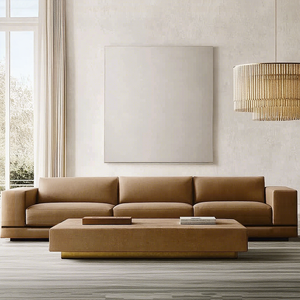 इतालवी अतिसूक्ष्मवाद मास्टर डिजाइन टिकाऊ आरामदायक सोफे अनुदैर्ध्य कमरे के अपार्टमेंट के लिए अनुकूलित मॉड्यूलर - Product Image 1