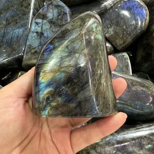 Haute Qualité Violet Orange Coloré <span class=keywords><strong>Labradorite</strong></span> Cristal Artisanat Nouvelle Arrivée En Gros Décoration Cadeau Commerce Assurance Acheteur - Product Image 2