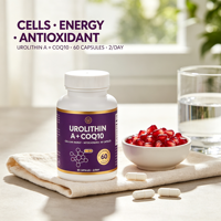 Capsules d'énergie cellulaire Urolithin A CoQ10 OEM ODM Marque Privée Vente en Gros Formule Personnalisée Absorption Rapide pour Suppléments