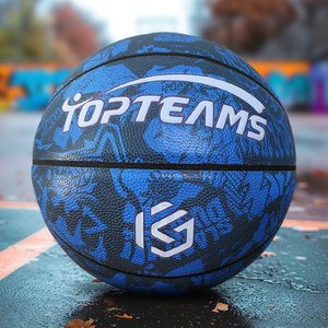 Balón de Baloncesto Clásico de Piel Sintética de Alta Calidad Topteams, Tamaño 7, 600-650g, Colores y Logotipo Personalizables, para Entrenamiento y Competiciones de Club - Product Image 1