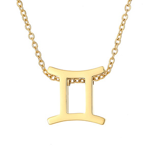 Collana in oro delicato simbolo dello <span class=keywords><strong>zodiaco</strong></span> ciondolo <span class=keywords><strong>astrologia</strong></span> ha ispirato gioielli di moda per lei - Product Image 5