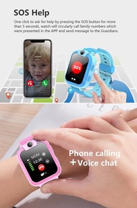 Trẻ Em Thông Minh Đồng Hồ Với 4G Sim Thẻ Android Điện Thoại Di Động Hệ S S S Video Cuộc Gọi GPS Theo Dõi Thông Minh Đồng Hồ Cho Trẻ Em Trẻ Em Bán Buôn Đồng Hồ - Product Image 5