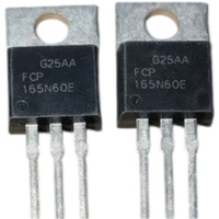 Transistor de commutation de puissance à courant élevé FCP165N60E N Channel MOSFET 600V 165A TO220
