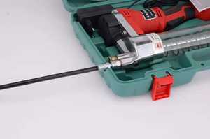 Pistolet à <span class=keywords><strong>graisse</strong></span> en acier rechargeable <span class=keywords><strong>18V</strong></span> à piles 1500mAh DC <span class=keywords><strong>Pompe</strong></span> à huile Tarnsfer - Product Image 5