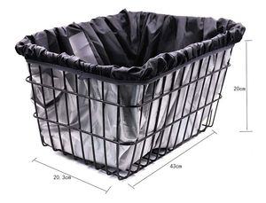 Revêtement imperméable pour <span class=keywords><strong>panier</strong></span> de vélo Paniers de vélo tout temps <span class=keywords><strong>Housse</strong></span> de pluie Sac à dos de randonnée Couvertures de neige - Product Image 5